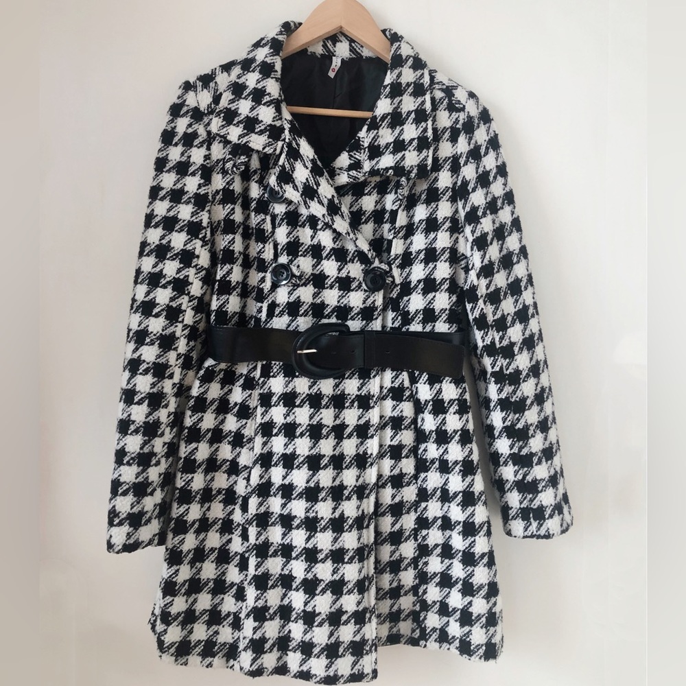 Stylish, Retro, Versatile, Textured Houndstooth B… - image 5